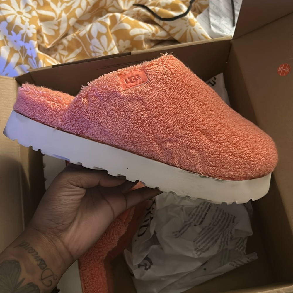 Ugg Fuzz Sugar Terry Slide